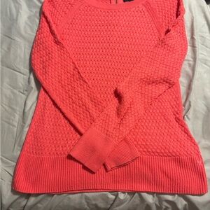 American Eagle Outfitters Coral Crew Neck Sweater